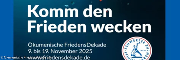 Ökumenische FriedensDekade 2025
