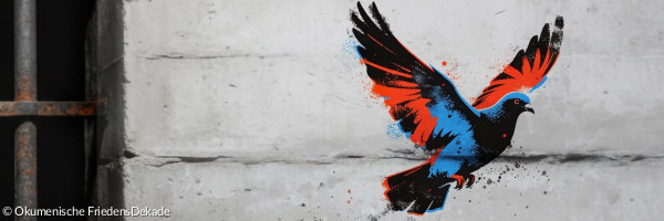 Plakat Ökumenische FriedensDekade 2026
