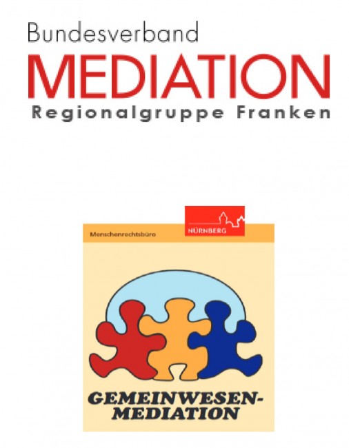 Logos Regionalgruppe Franken im BM, Menschenrechtsbüro Nürnberg